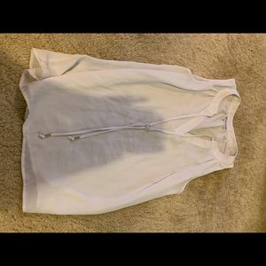 White dress top